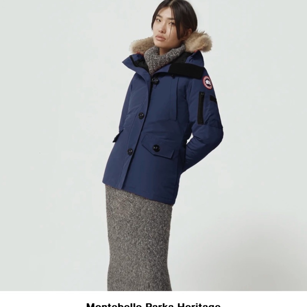 Canada goose montebello size medium w/fur